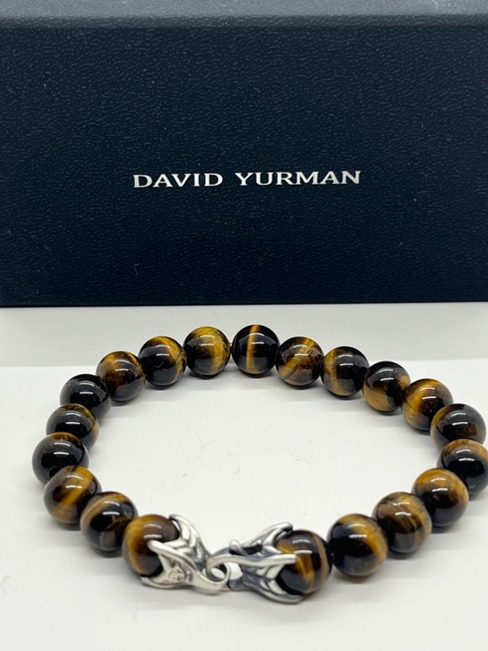 David Yurman Other - David Yurman, yellow tiger eye spiritual beads bracelet 8mm